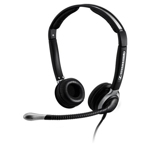 Sennheiser CC 520 IP Çift Taraflı Taçlı HD VoIP Telekom Kulaklığı