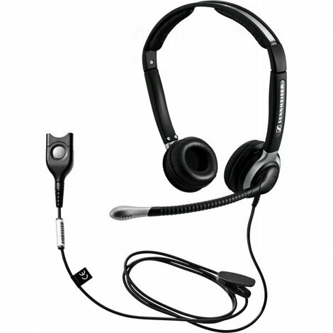 Sennheiser CC 520 IP Çift Taraflı Taçlı HD VoIP Telekom Kulaklığı