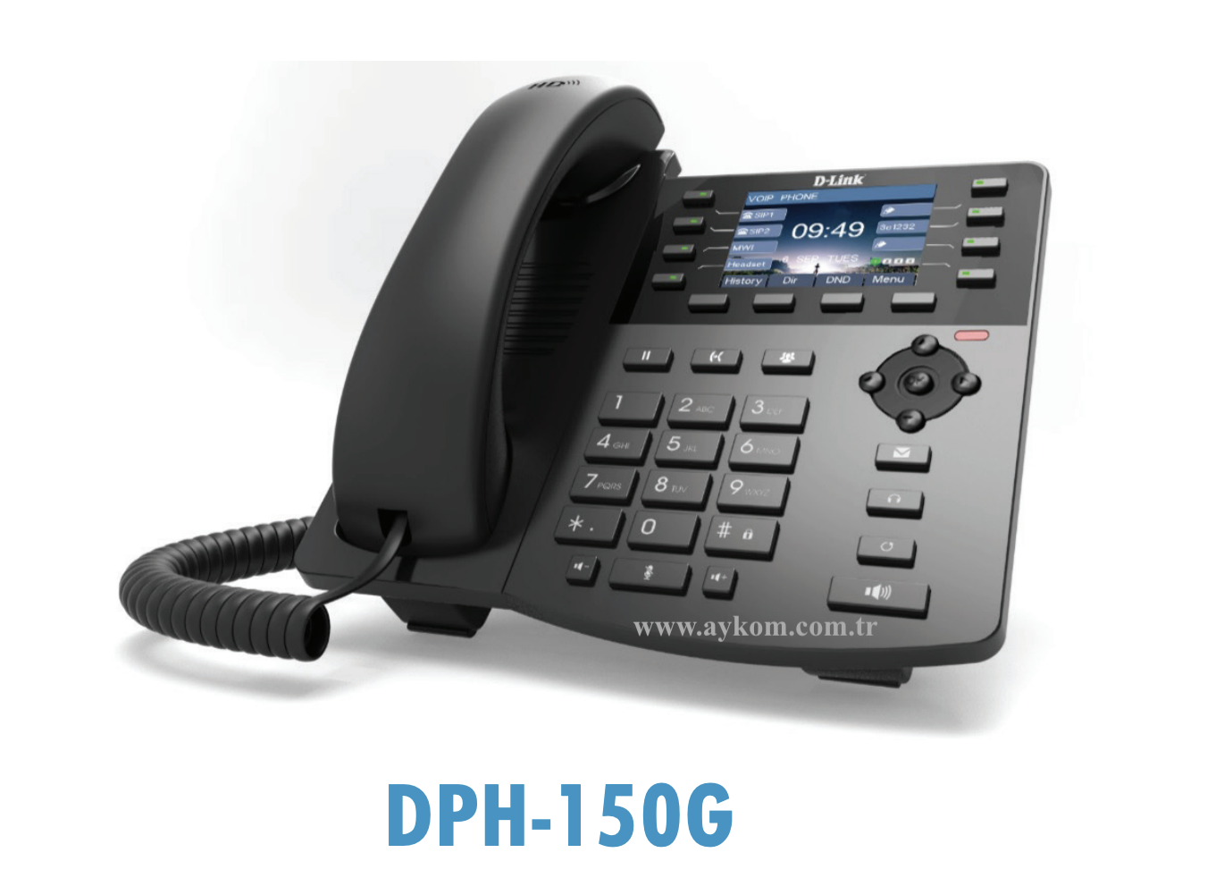 D-Link DPH-150GE/F5 Renkli Ekran IP Phone