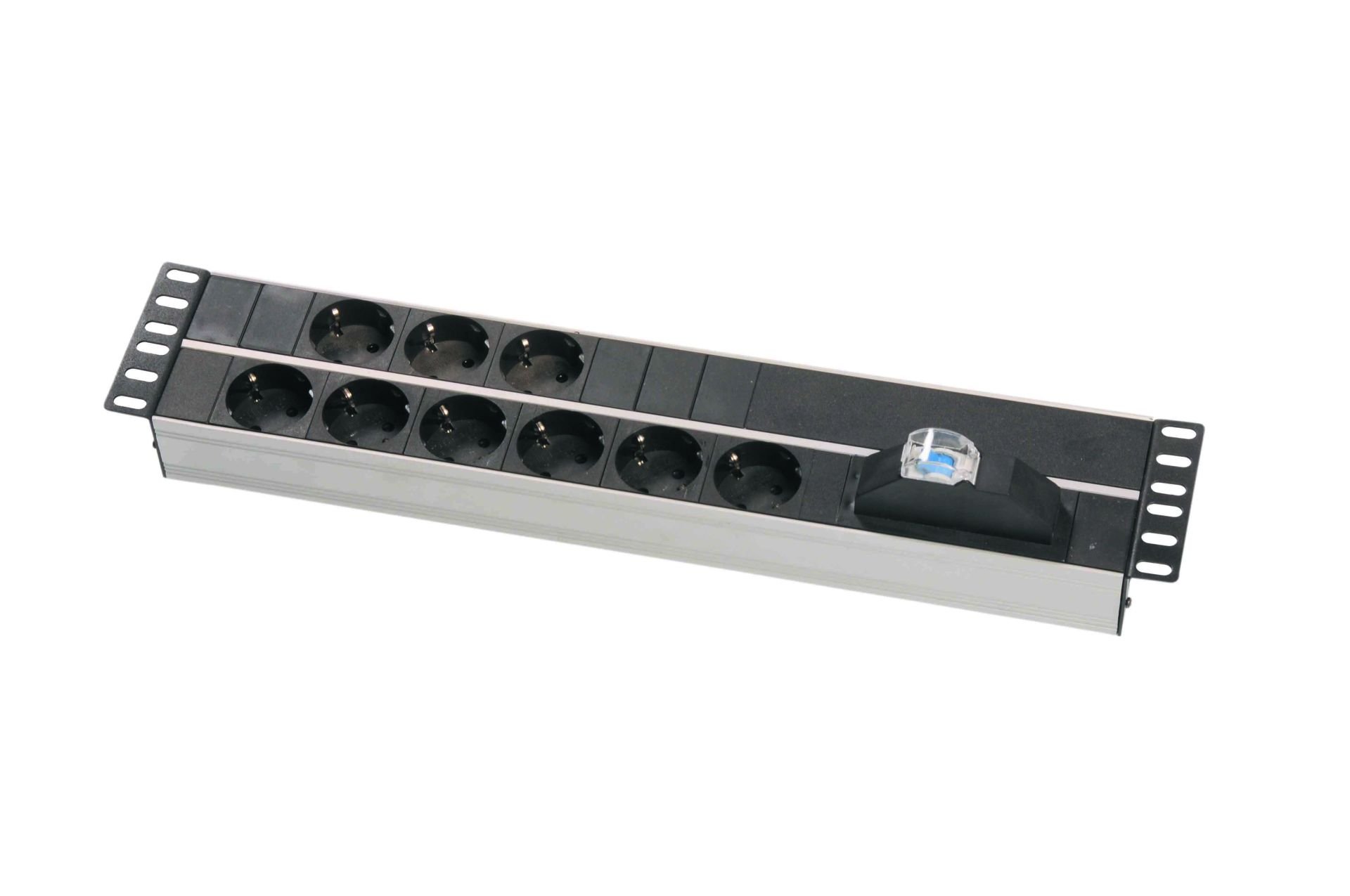 ZE-STD-TS09-AL 1U, 9'lu Grup Priz
