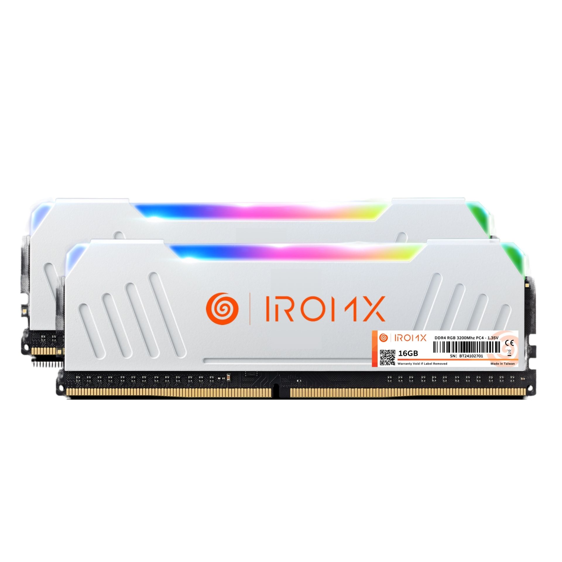 IROMX 16GB 3200MHZ DDR4 RGB SOĞUTUCULU PC RAM