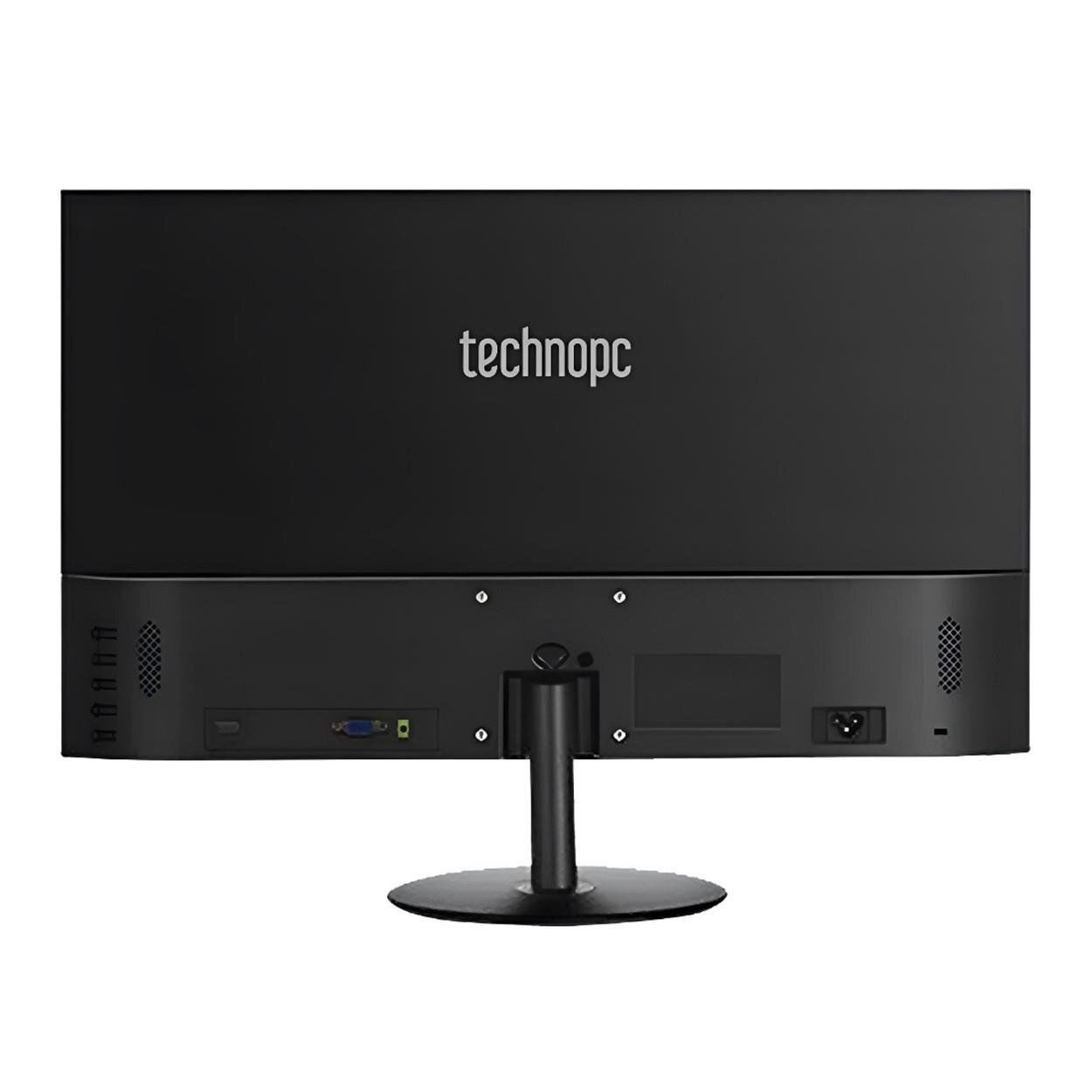 TECHNOPC TPL22V-Y 21.5'' 6.5MS 1920x1080 VGA/HDMI VESA 60HZ SİYAH LED MONITOR