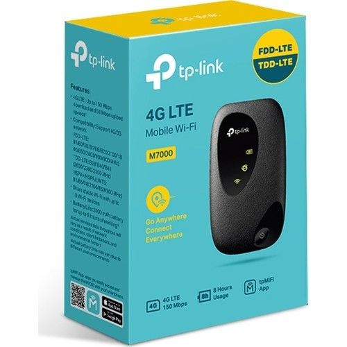 TP-LINK M7000 4G LTE 300MBPS MOBİL TAŞINABİLİR ROUTER