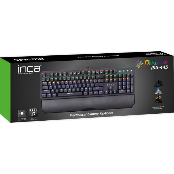 INCA IKG-445 PHALDOR USB RGB MEKANIK GAMING KLAVYE