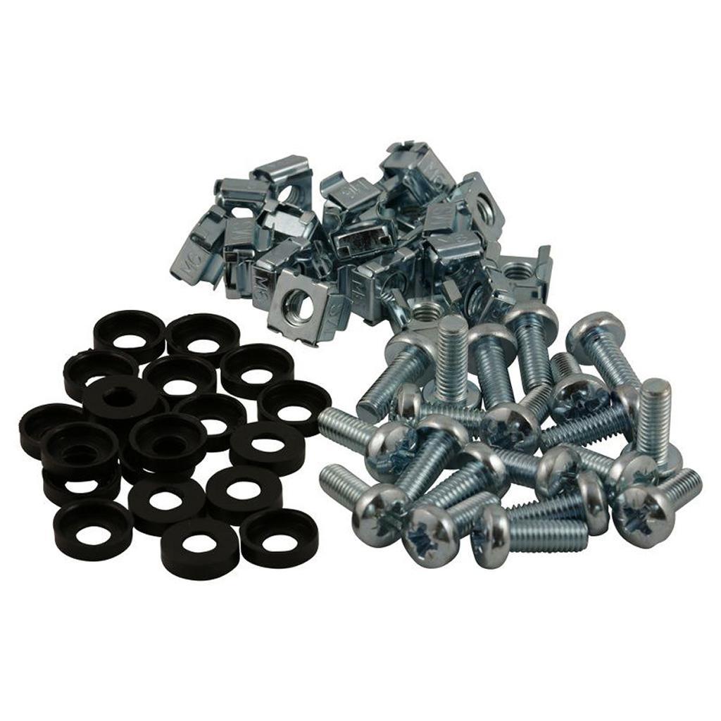 Formrack M6 Kafes Somun-Vida-Pul (100 lü set)
