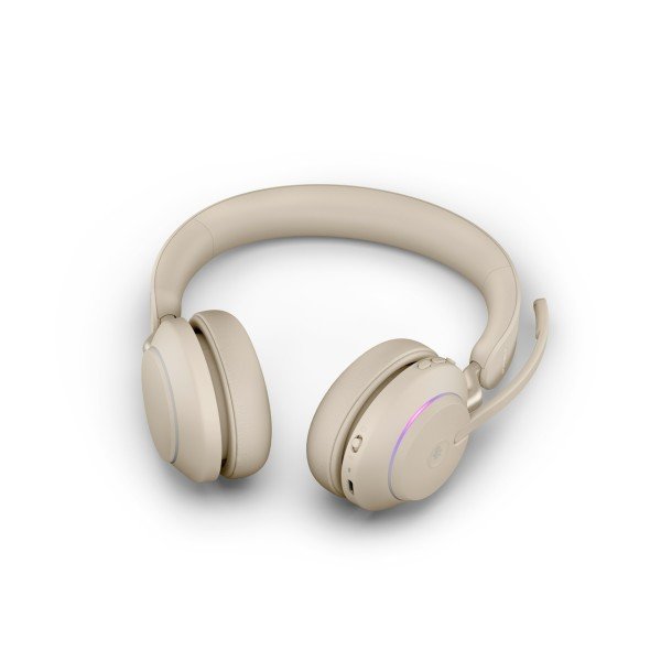 Jabra Evolve2 65 Link380a MS Stereo Beige