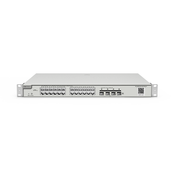 Reyee RG-NBS3200-24GT4XS-P 24 Portlu, 10/100/1000 Gigabit, L2 Yönetilebilir Switch, 4*10G SFP, 24 Port PoE (370W)