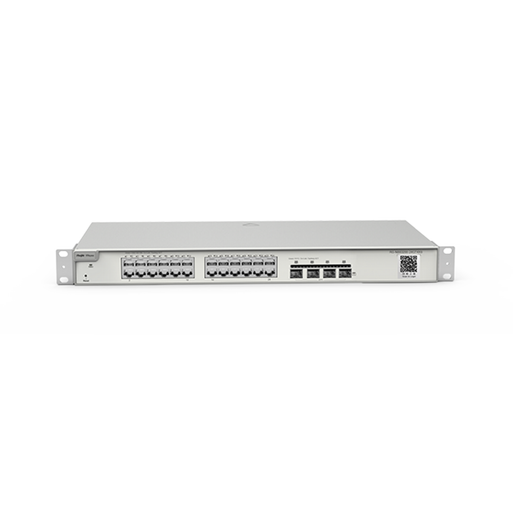 Reyee RG-NBS3200-24GT4XS 24 Portlu, 10/100/1000 Gigabit, L2 Yönetilebilir Switch, 4*10G SFP