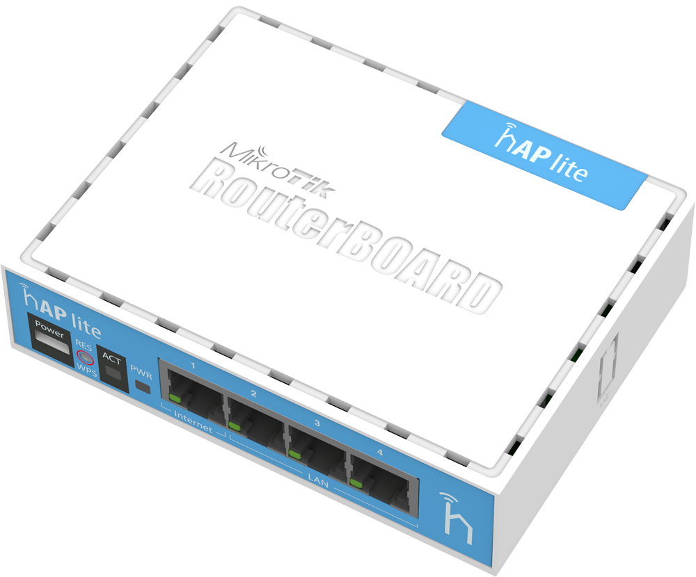 Mikrotik hAP lite Classic 2.4 Ghz İç Ortam AP ,L4