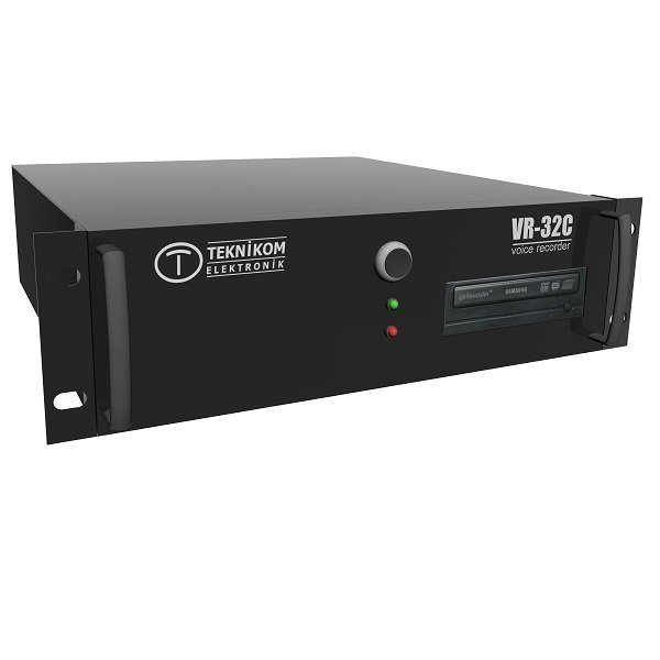 Teknikom VR32C+ Ses Kayıt Sistemi