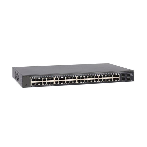 NetGear GS748T-500EUS 48 Portlu 10/100/1000 Gigabit 4 Adet SFP port Web Yönetilir