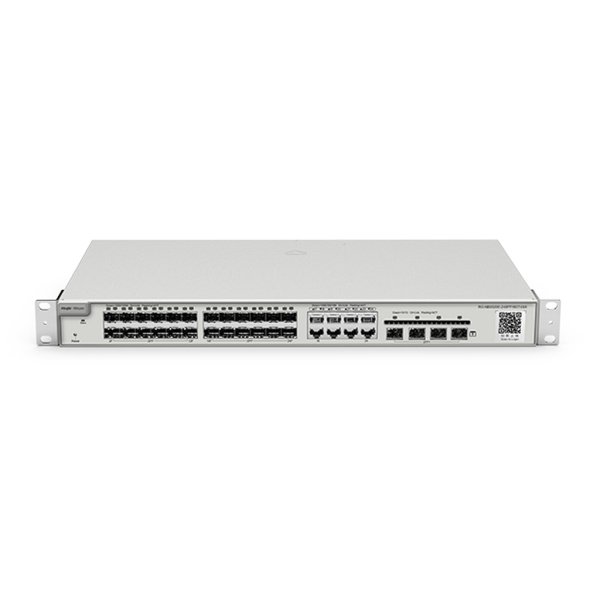 Reyee RG-NBS5200-24SFP/8GT4XS 24 Portlu, 24*1G SFP, 8 10/100/100Base-T Kombo, 4*10G SFP, L2+ Yönetilebilir Switch