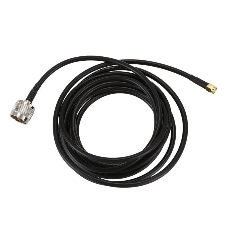 Winet Lora LMR400 3 Metre Anten Kablosu (RP-SMA Erkek / N-Type Erkek)