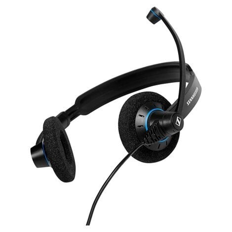 Sennheiser SC 60 ED Serisi Çift Taraflı Taçlı Kablolu HD Ofis Kulaklığı