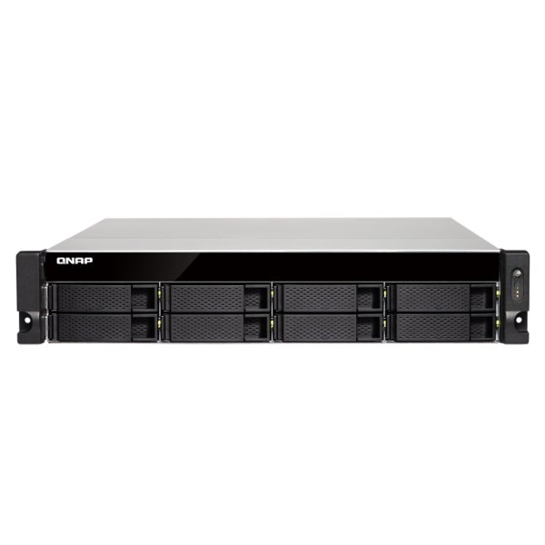 QNAP TS-873U-RP-8GB RAM 8 Hdd Yuvalı RACK NAS