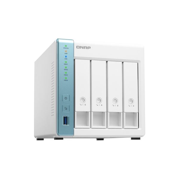 QNAP TURBONAS TS-431K-1GB 4 BAY 2xGLAN NAS DEPOLAMA ÜNİTESİ