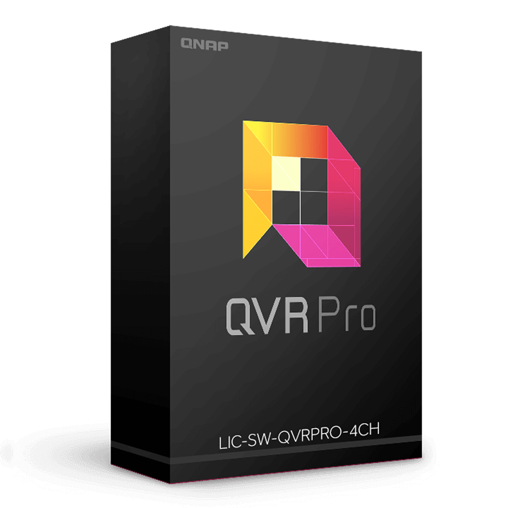 QNAP LIC-SW-QVRPRO-4CH 4 Kanal QVR PRO Kamera Lisans