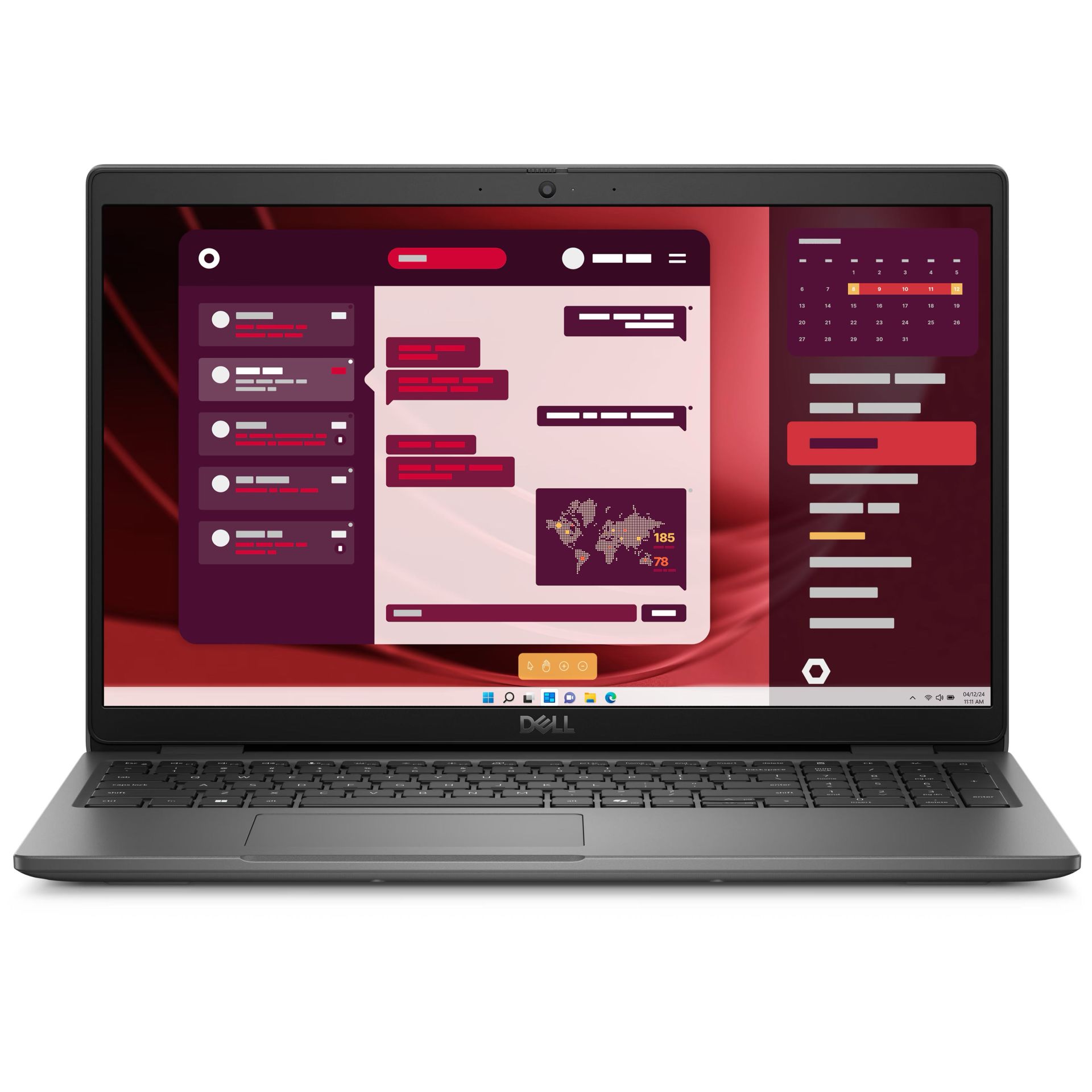 DELL LATITUDE 3550 N010L355015EMEA_VP_UBU I7-1355U 16GB 512GB SSD 15.6'' FHD FREEDOS NOTEBOOK, DDR5 Max 64GB, Type-C, DP, HDMI, ETH, TPM, 3 Yıl Yerinde Servis