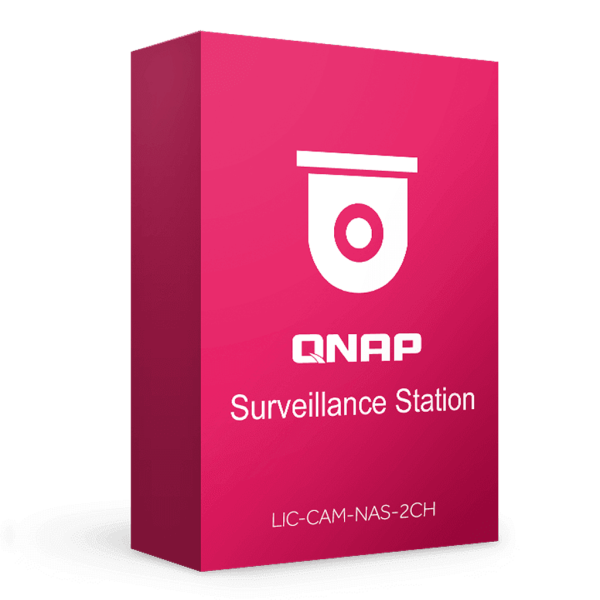 QNAP LIC-CAM-NAS-2CH 2 Kanal Surveillance Kamera Lisans
