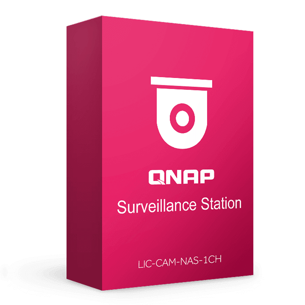 QNAP LIC-CAM-NAS-1CH 1 Kanal Surveillance Kamera Lisans