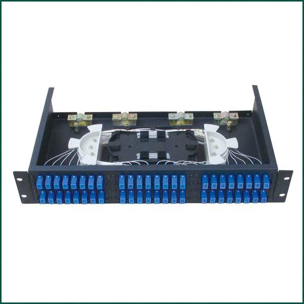 ERAT R1U19KZSCDX-48F 1U 19'' 48 FIBERLI FULL SET SC DX RACK TİPİ MM 50/125 PATCH PANEL