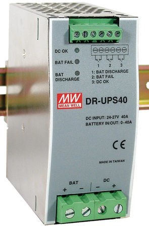 DR-UPS40, 24-29VDC RAY TİPİ UPS MODÜL