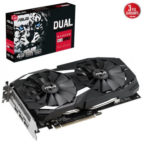 ASUS DUAL-RX560-4G RX560 4GB GDDR5 128Bit HDMI/2xDP PCI-E 3.0 DX12