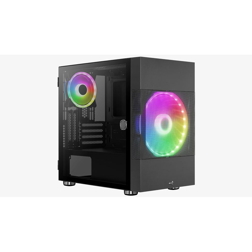 AEROCOOL ATOMIC 500W ARGB FAN PENCERELİ USB3.0 MINI TOWER KASA AE-ATMC-500