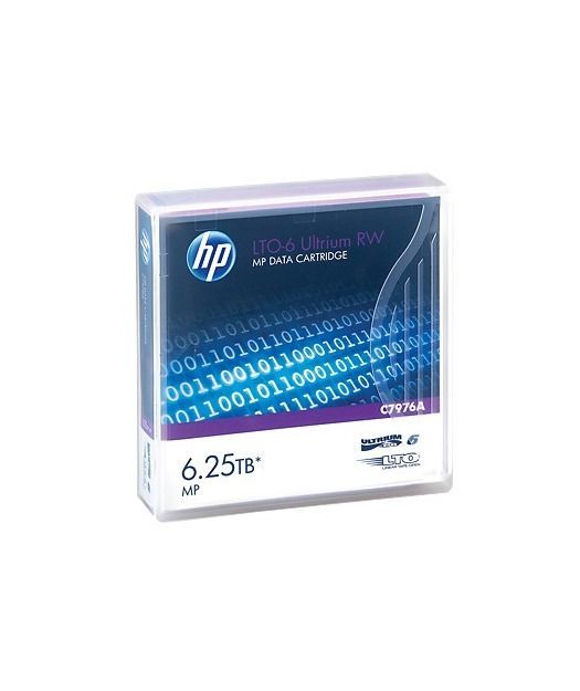 HP LTO-6 Ultrium 6,25TB MP RW Data Tape