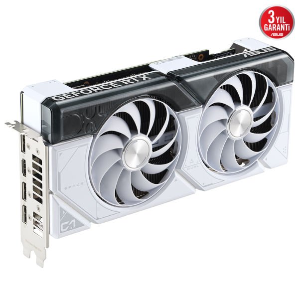 ASUS DUAL-RTX4070-O12G-WHITE RTX4070 12GB GDDR6X 192Bit 3xDP/1xHDMI PCI-E 4.0