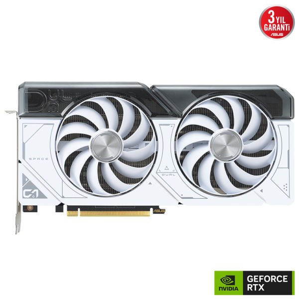 ASUS DUAL-RTX4070-O12G-WHITE RTX4070 12GB GDDR6X 192Bit 3xDP/1xHDMI PCI-E 4.0