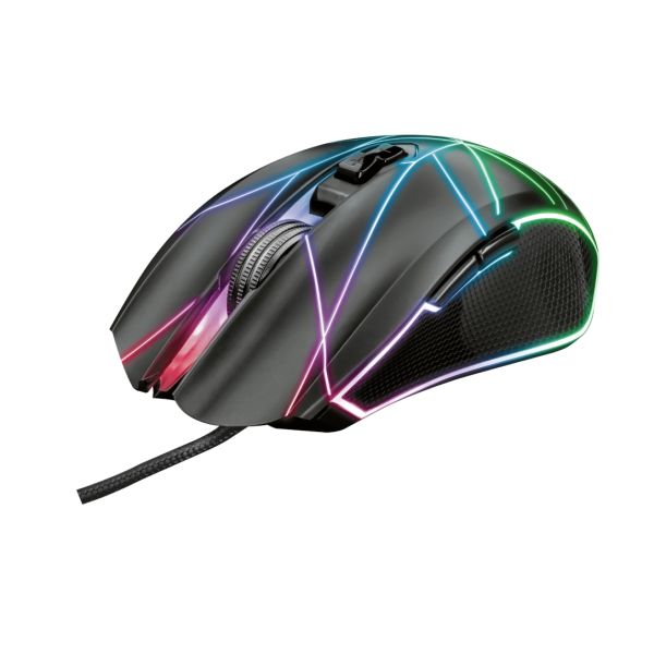 TRUST TURE 23797 GXT 160X USB 4200DPI SİYAH RGB GAMING MOUSE