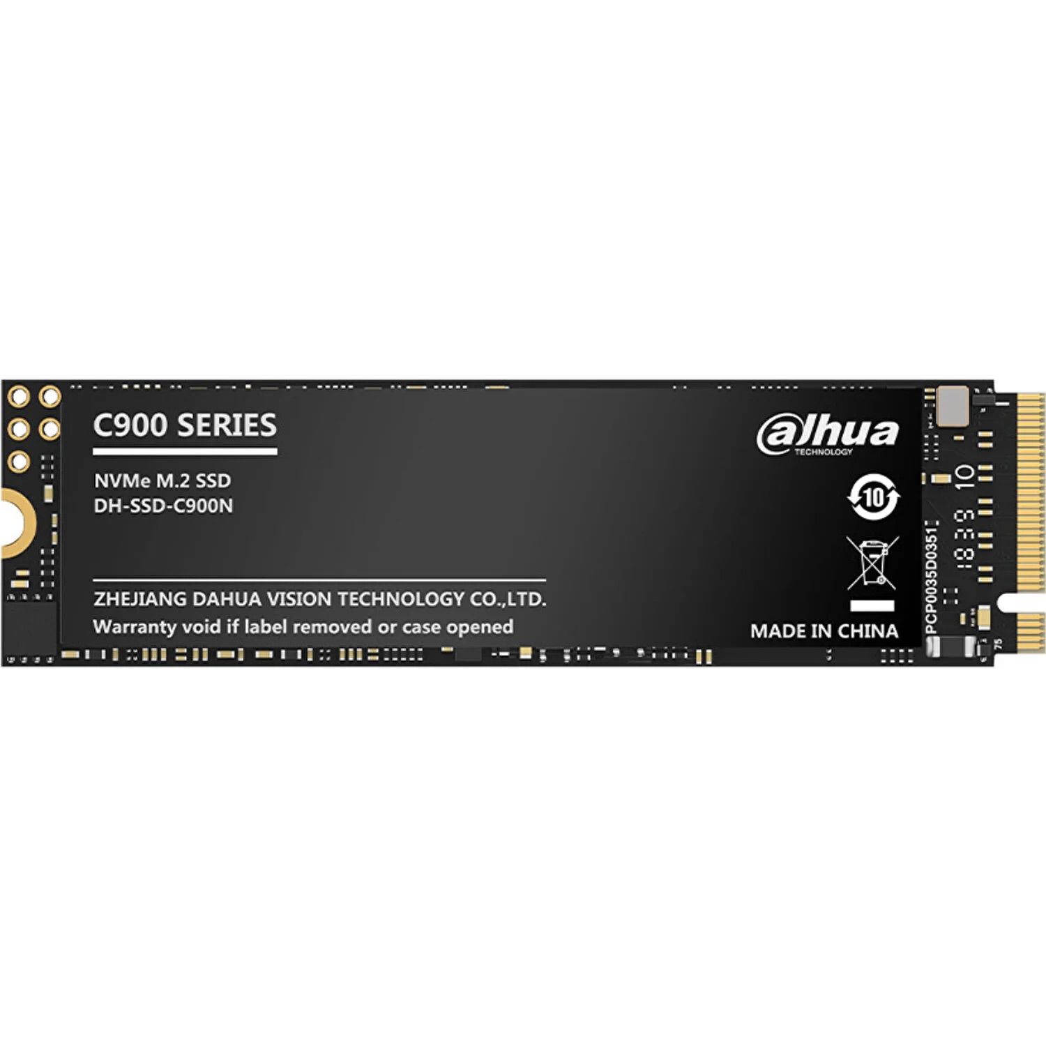 DAHUA C900N 512GB 2000/1450MB/s M2 PCIe NVME SSD SSD-C900N512GB