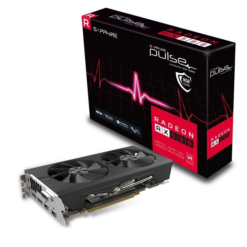SAPPHIRE RADEON RX 580 PULSE 4GB DDR5 256BIT