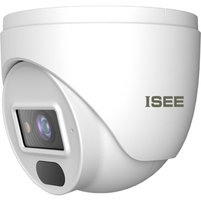 ISEE KAMERA IP ISN-9524S3BL, DOME 2MP, 2.8MM, 20M IR, VİDEO ANALİZ, DAHİLİ MİKR, PLASTİK+METAL KASA