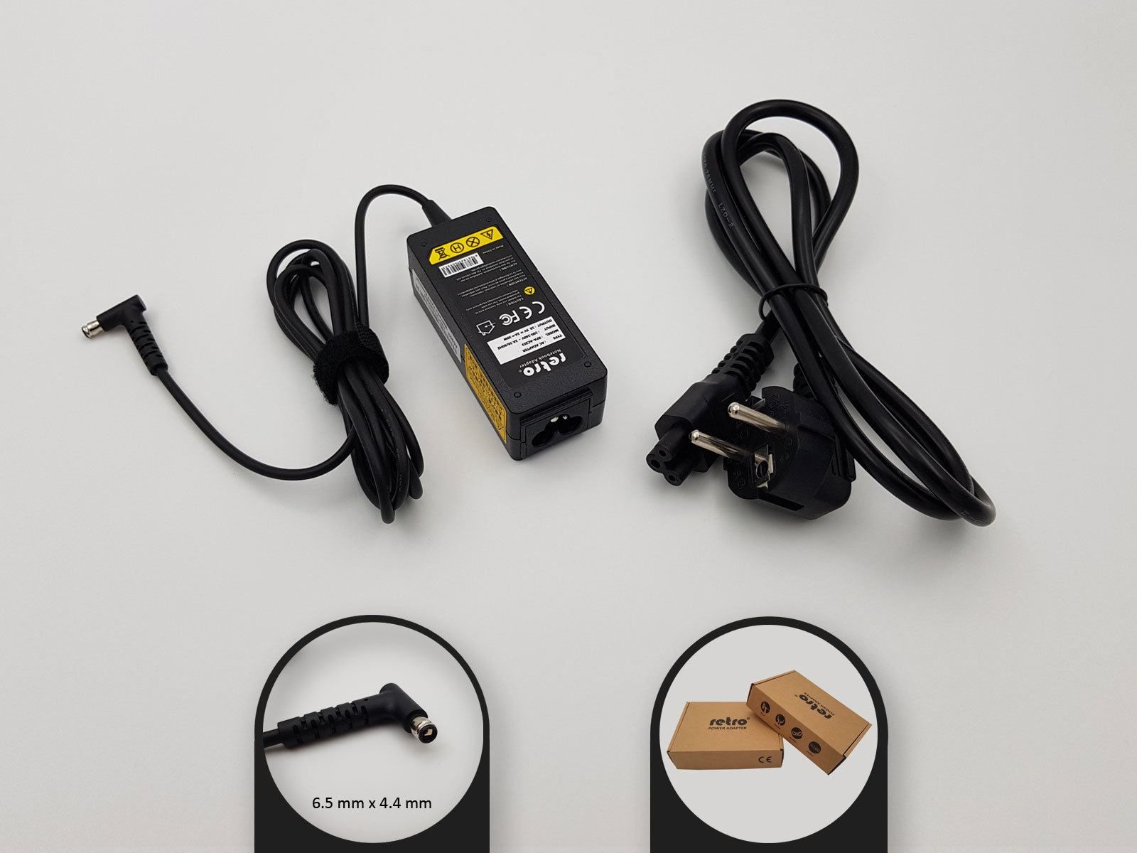 RETRO Sony 19.5V 2A 39W VGP-AC19V74 Notebook Adaptör RPA-AC203