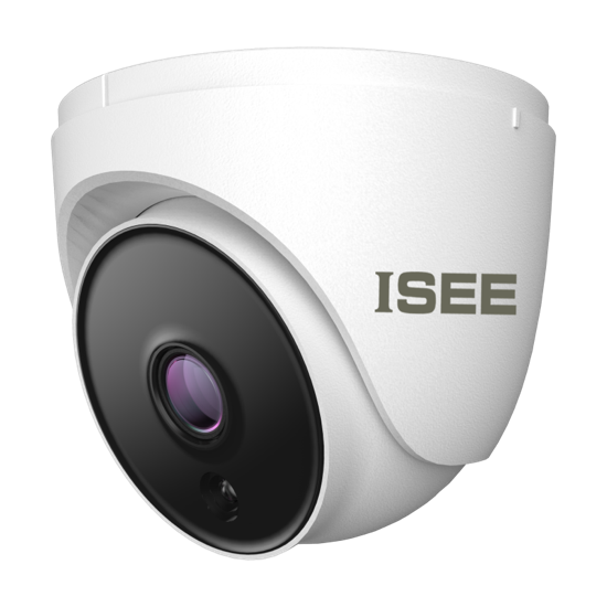 ISEE KAMERA ISA-7520AS2S AHD 2MP 3.6MM DOME 4IN1 20MT GECE GÖRÜŞ PLASTİK KASA