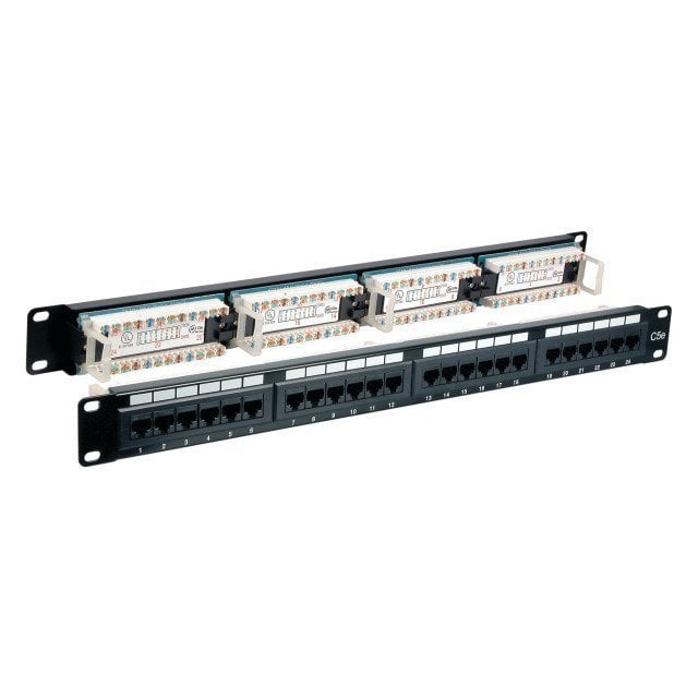 Netlink Patch Panel 24 Port Dolu Cat6 1U