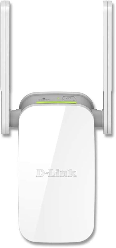 D-Link Wireless N300 Universal Range Extender, Wall Plug Design, 2 External antennas with 1 RJ-45 port, 1KV Surge / 6KV ESD Protection