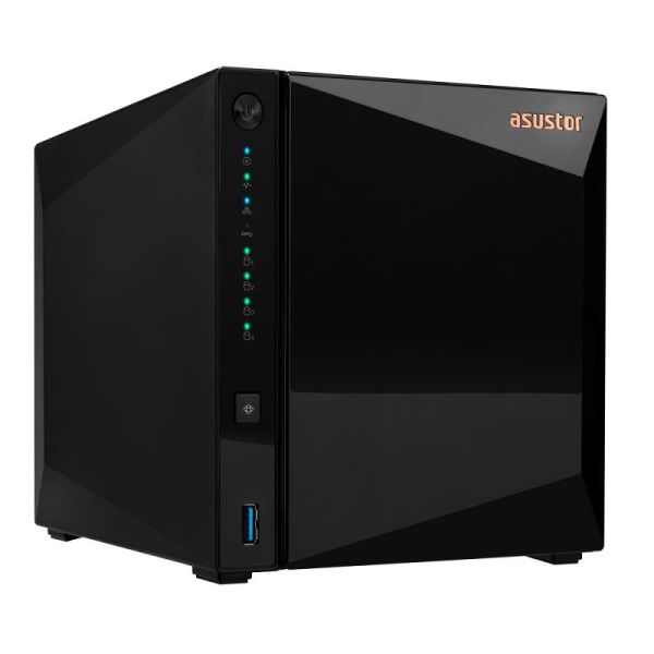 ASUSTOR AS3304T 4 BAY NAS(4X22TB Desteği), 2GB DDR4, 2.5GbE x1 DEPOLAMA ÜNİTESİ