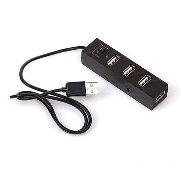 DARK DK-AC-USB241 4 PORT USB 2.0 AÇMA/KAPAMA BUTONLU USB ÇOKLAYICI