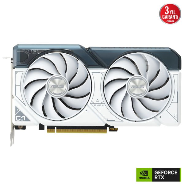 ASUS DUAL-RTX4060-O8G-WHITE RTX4060 8GB GDDR6X 128Bit 3xDP/1xHDMI