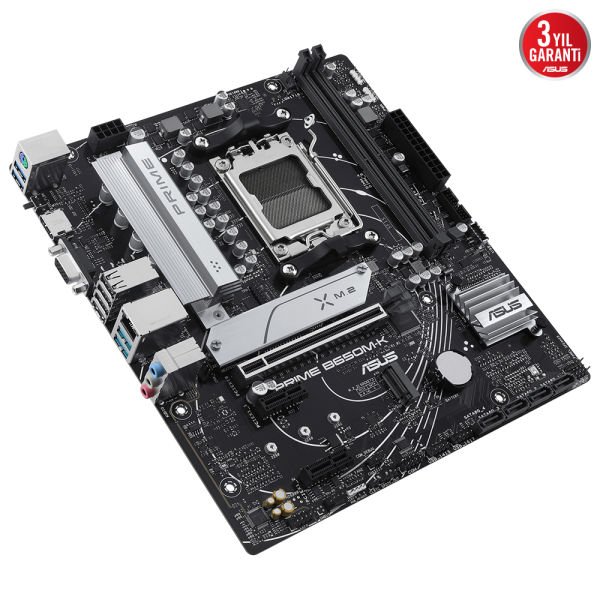 ASUS PRIME B650M-K 2xDDR5 VGA+HDMI 2xM.2 AM5 ANAKART