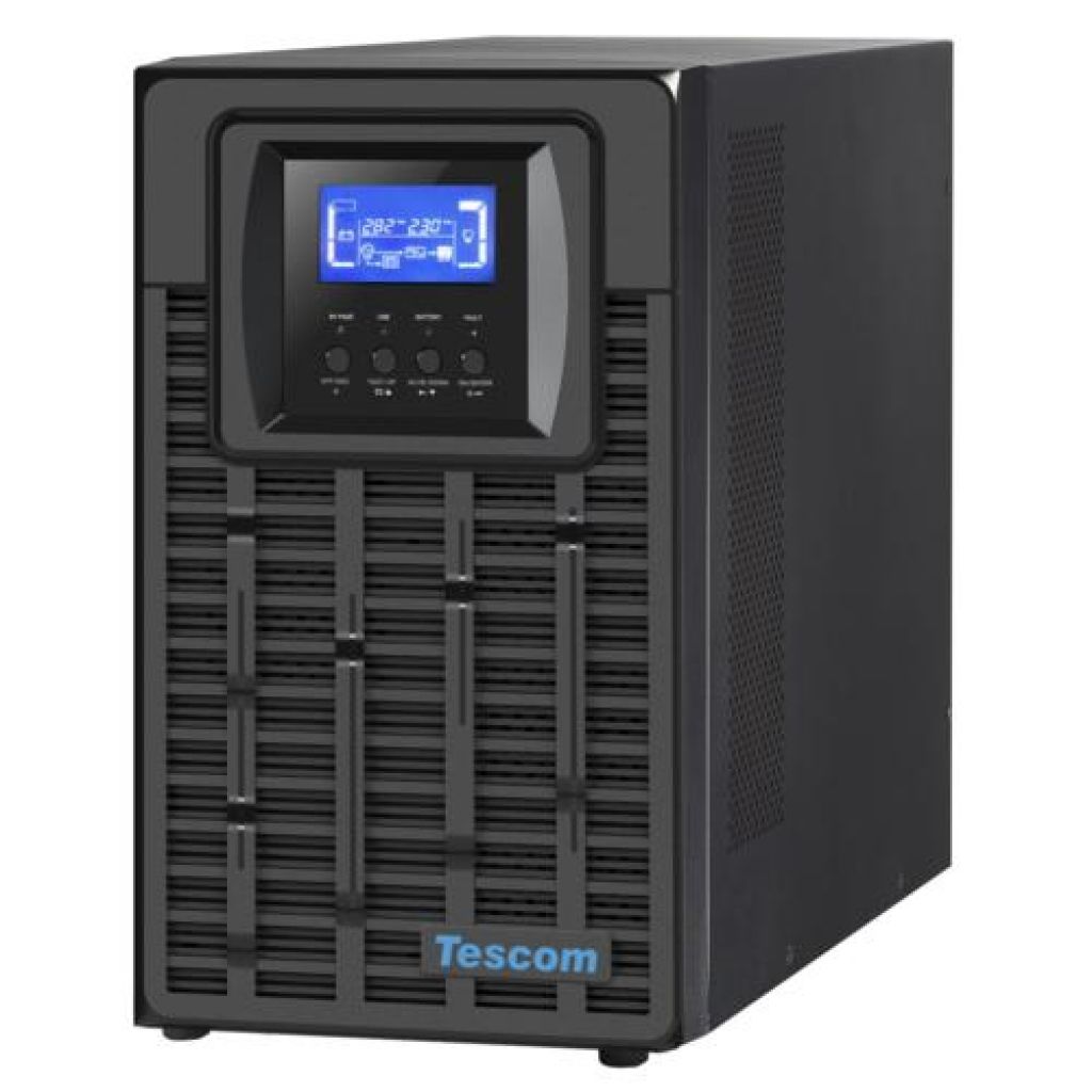 TESCOM TEOS 3KVA 5-10DK 8x12V/9AH 1F/1F ONLİNE UPS 900040344