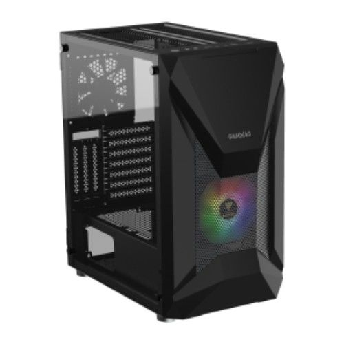 GAMDIAS ATHENA E1 ELITE 500W 2x12CM FAN TEMPERED GLASS ARGB KASA