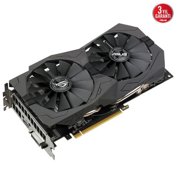 ASUS ROG-STRIX-RX560-4G-V2-GAMING RX560 4GB GDDR5 128Bit1xHDMI 1xDVI PCI-E 4.0