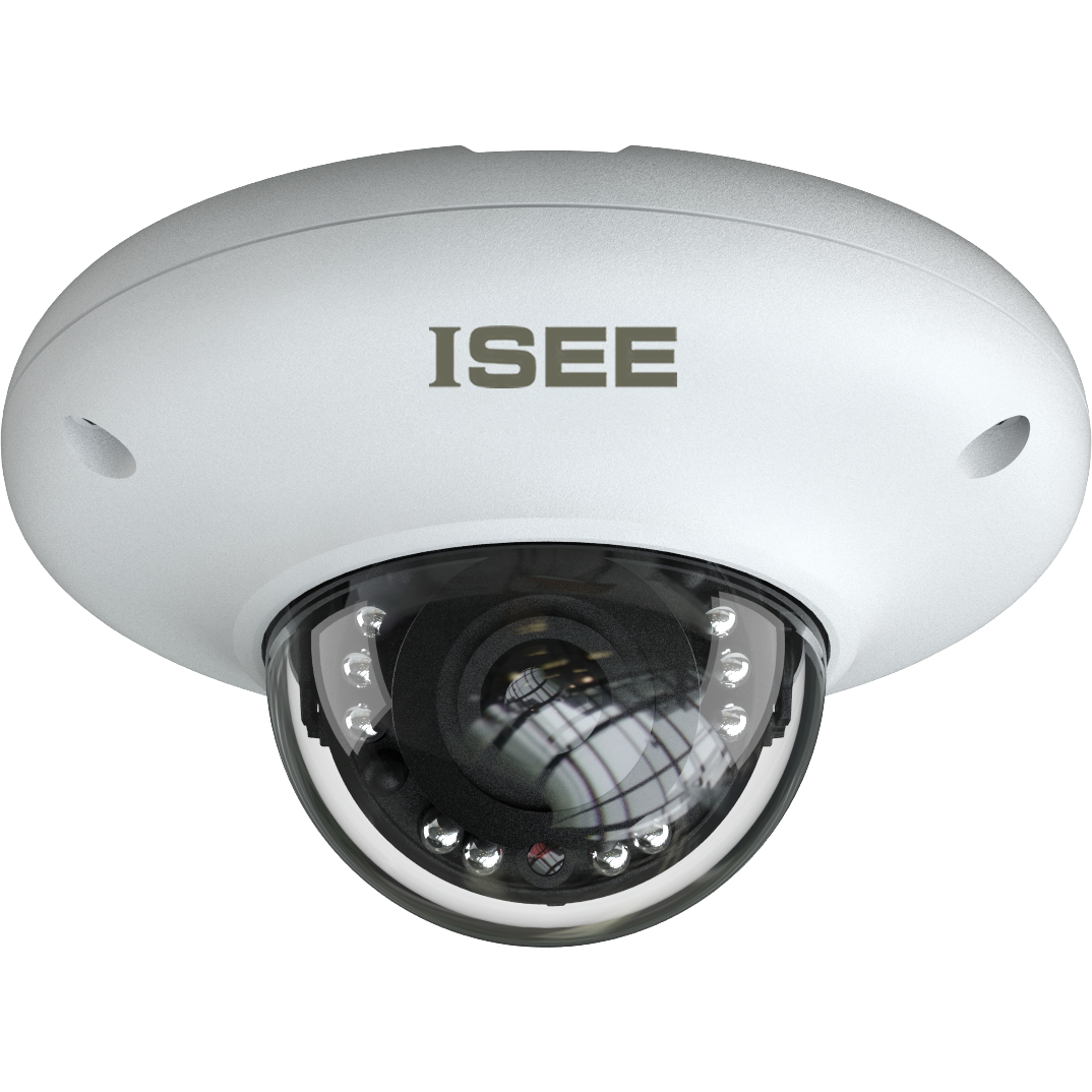 ISEE ISN-9527E2 2MP IP Dome Kamera H.265 2.8mm Metal Dahili Mikrofon