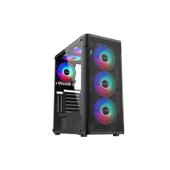 IROMX MERIDIAN BTX-NPG PSU YOK 4x12CM ARGB FAN ATX 2xUSB3.0 SİYAH KASA