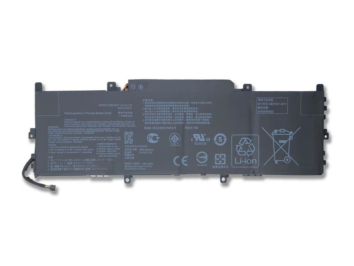 RETRO Asus UX331F, UX331U Notebook Bataryası - Ver.1 (C41N1715)