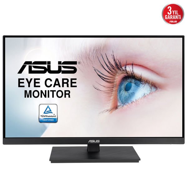 ASUS VA24EQSB 23.8'' 5MS 1920x1080 VGA/DVI/HDMI VESA MULTIMEDYA 75Hz SİYAH LED MONITOR